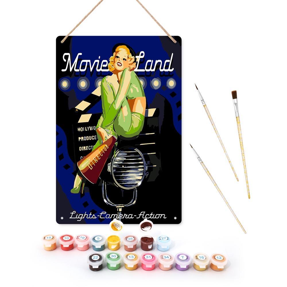Paint by Numbers – Vintage Movie Art | Hollywood Glam