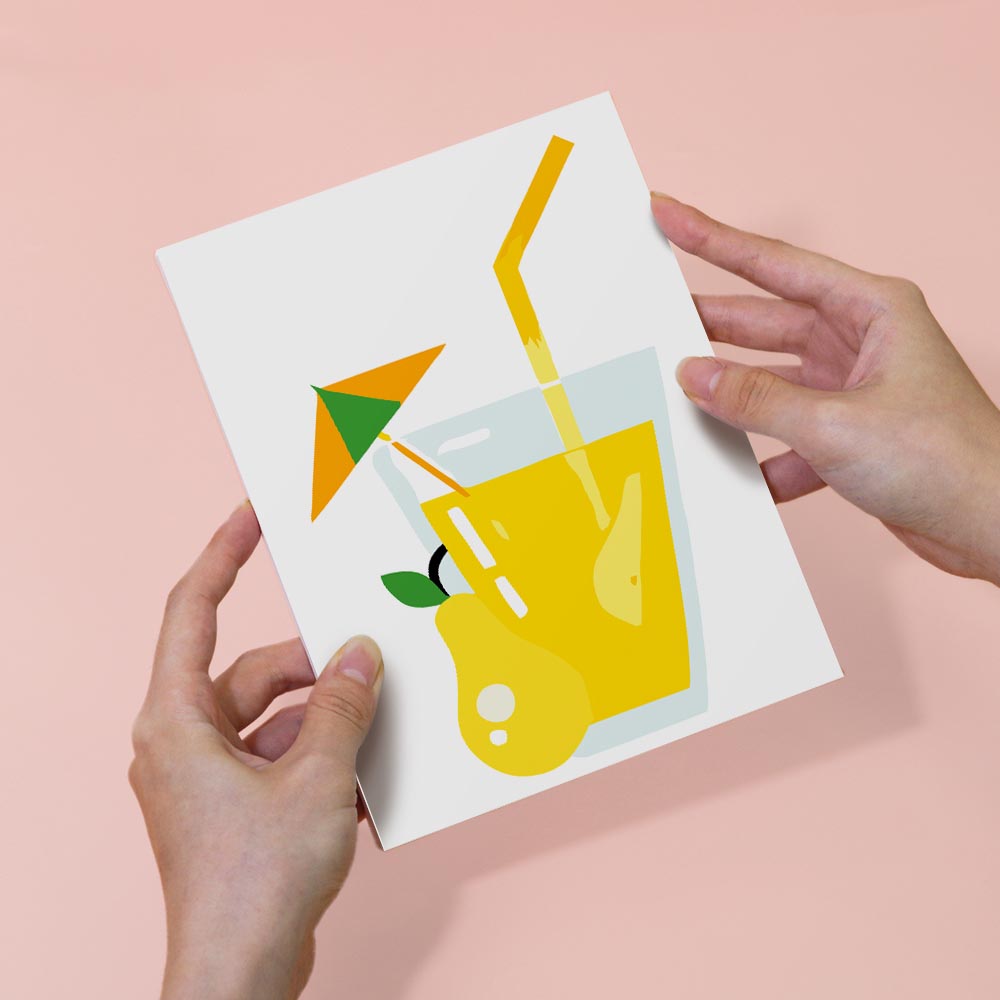 Paint by Numbers – 6 Mini Paintings | Fresh Summer Juice Set