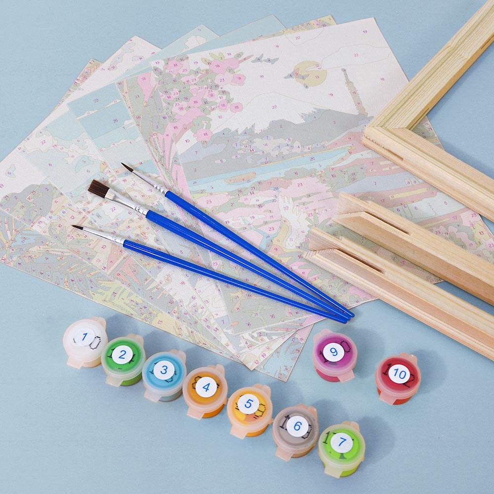 Paint by Numbers – 6 Mini Paintings | Mediterranean Set