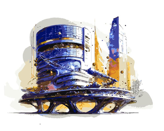 Paint By Numbers - Landscape B 0179 - by Guenter Puschmann