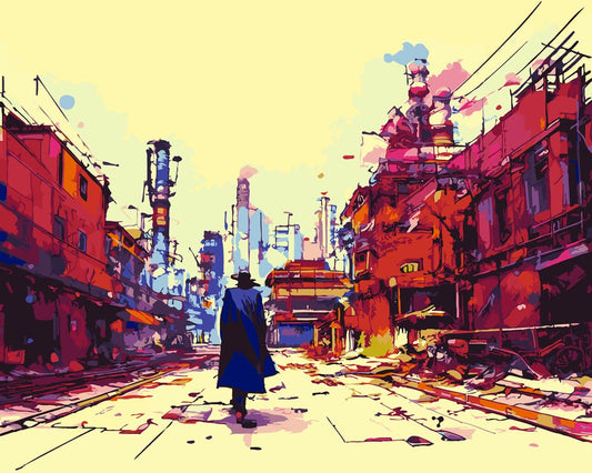 Paint By Numbers - Landscape C 0086 - by Guenter Puschmann