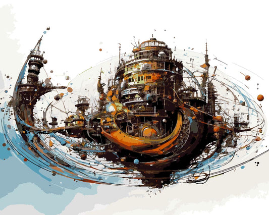 Paint By Numbers - SF 04125 - by Guenter Puschmann