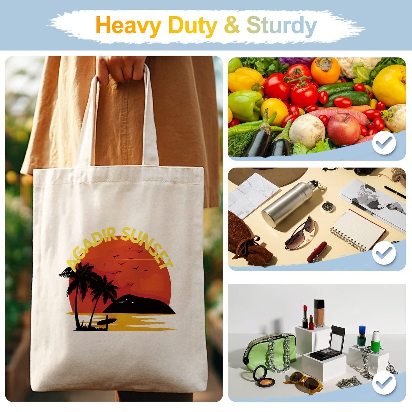 Paint by Numbers - DIY Totebag | Gadir Sunset