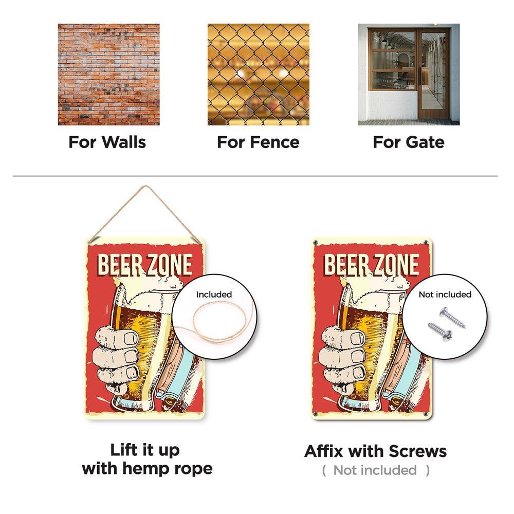 Paint by Numbers – Vintage Metal Bar Art | Beer Zone
