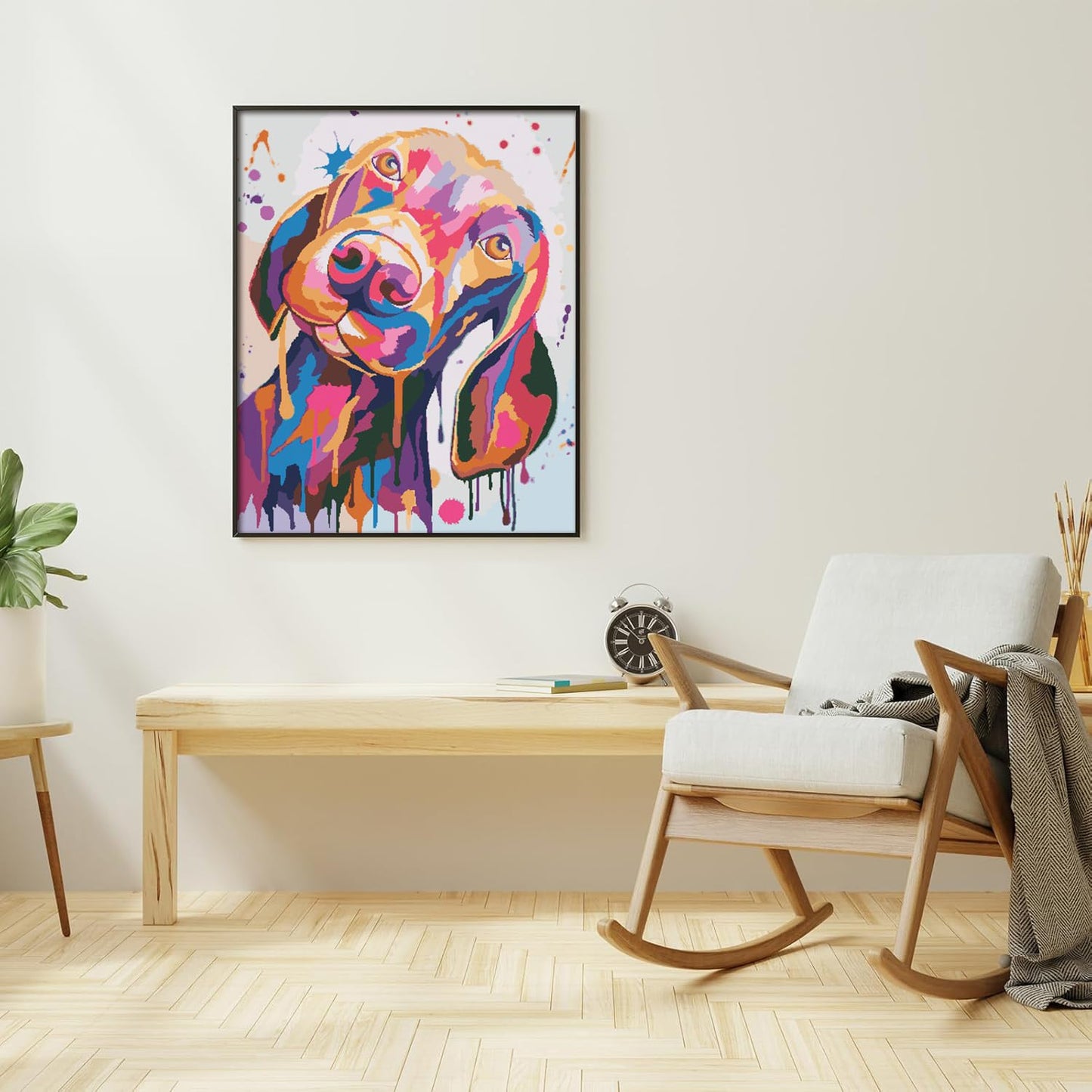 Aluminum DIY Frame – Modern Canvas Display | Multiple Sizes & Colors