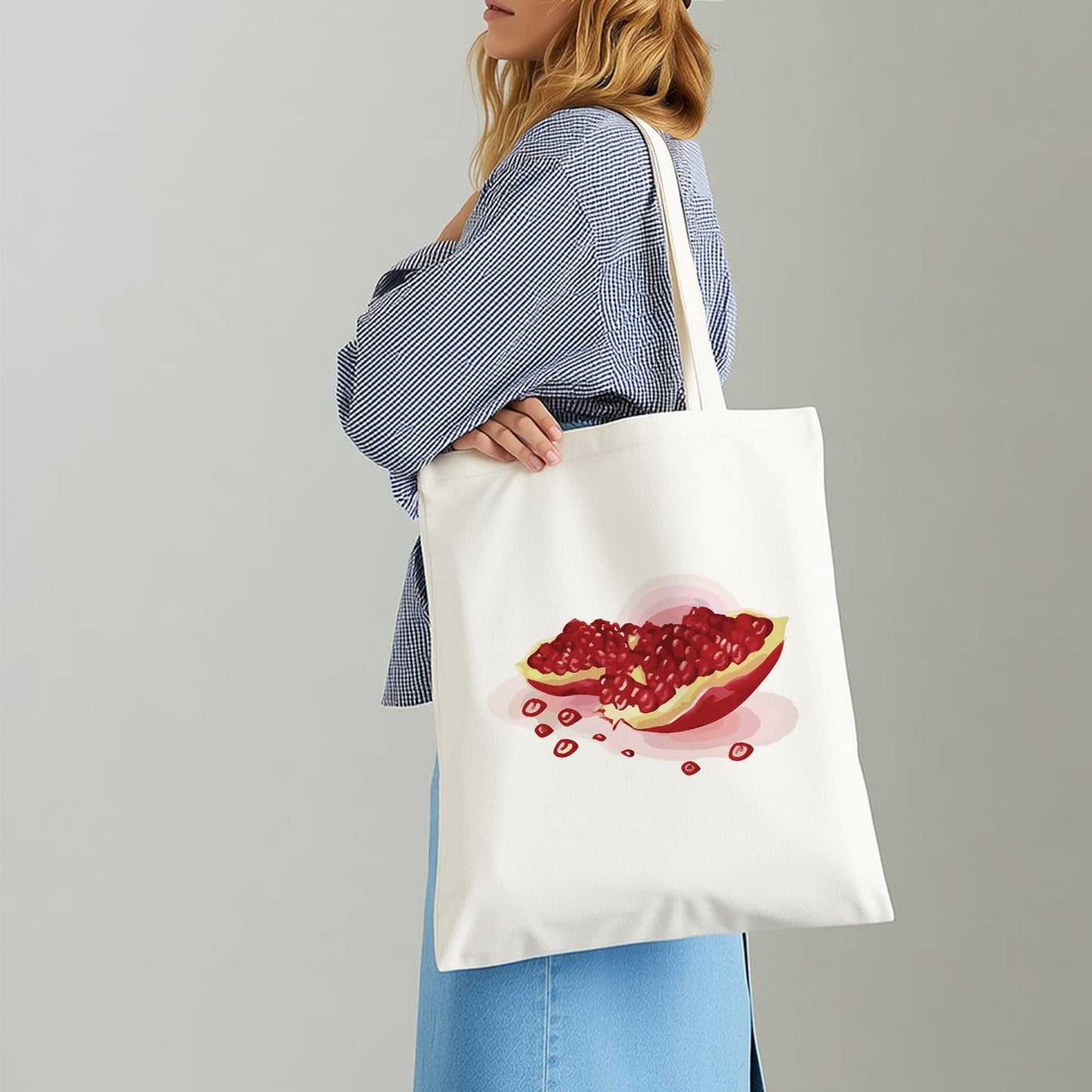 Paint by Numbers - DIY Totebag | Pomegranate Splash