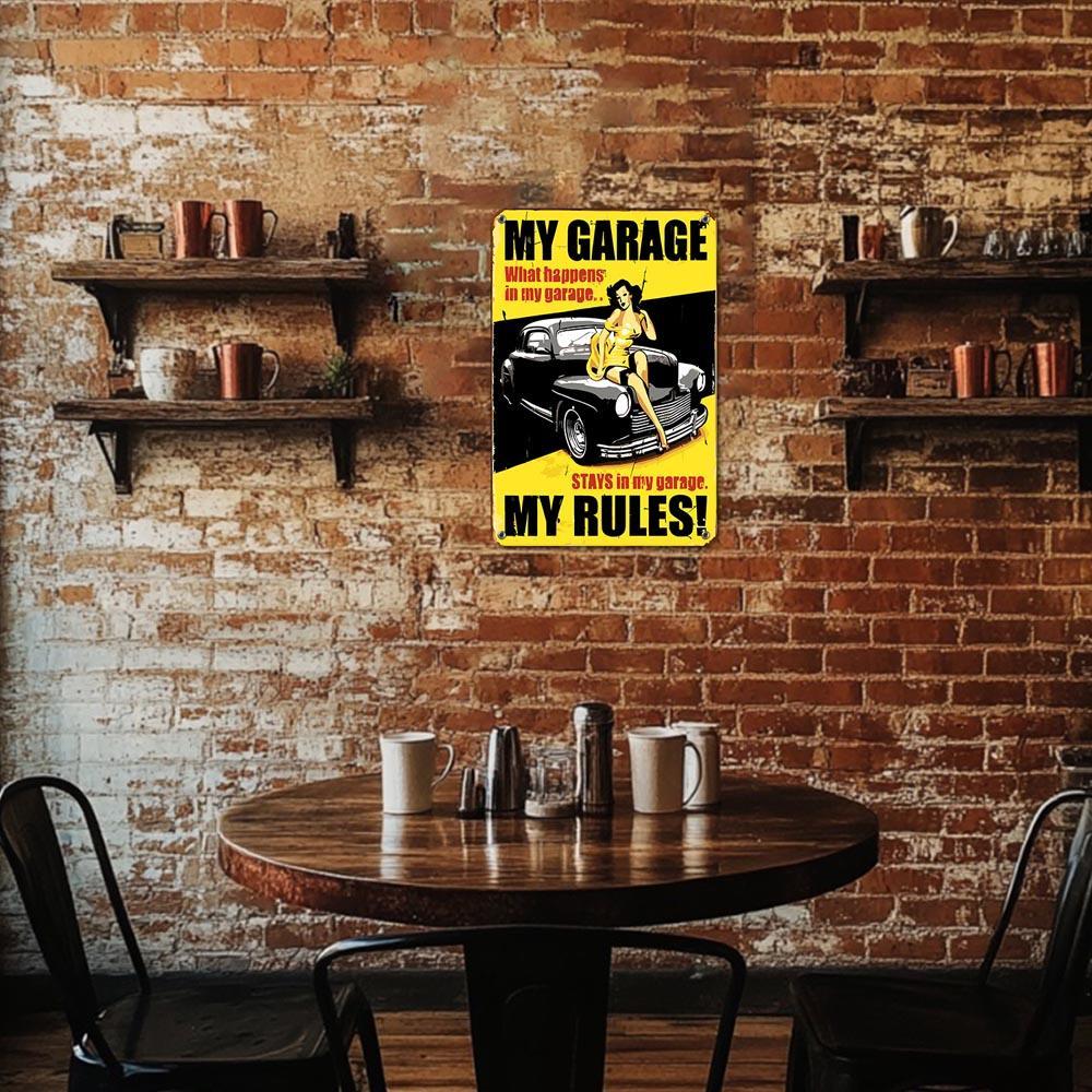 Paint by Numbers – Vintage Metal Garage Art | My Garage, My Rules
