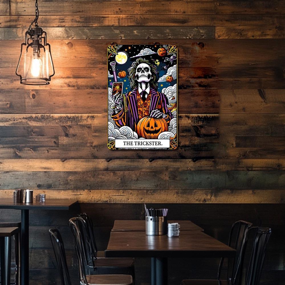 Paint by Numbers – Halloween Skeleton Art | The Trickster Night