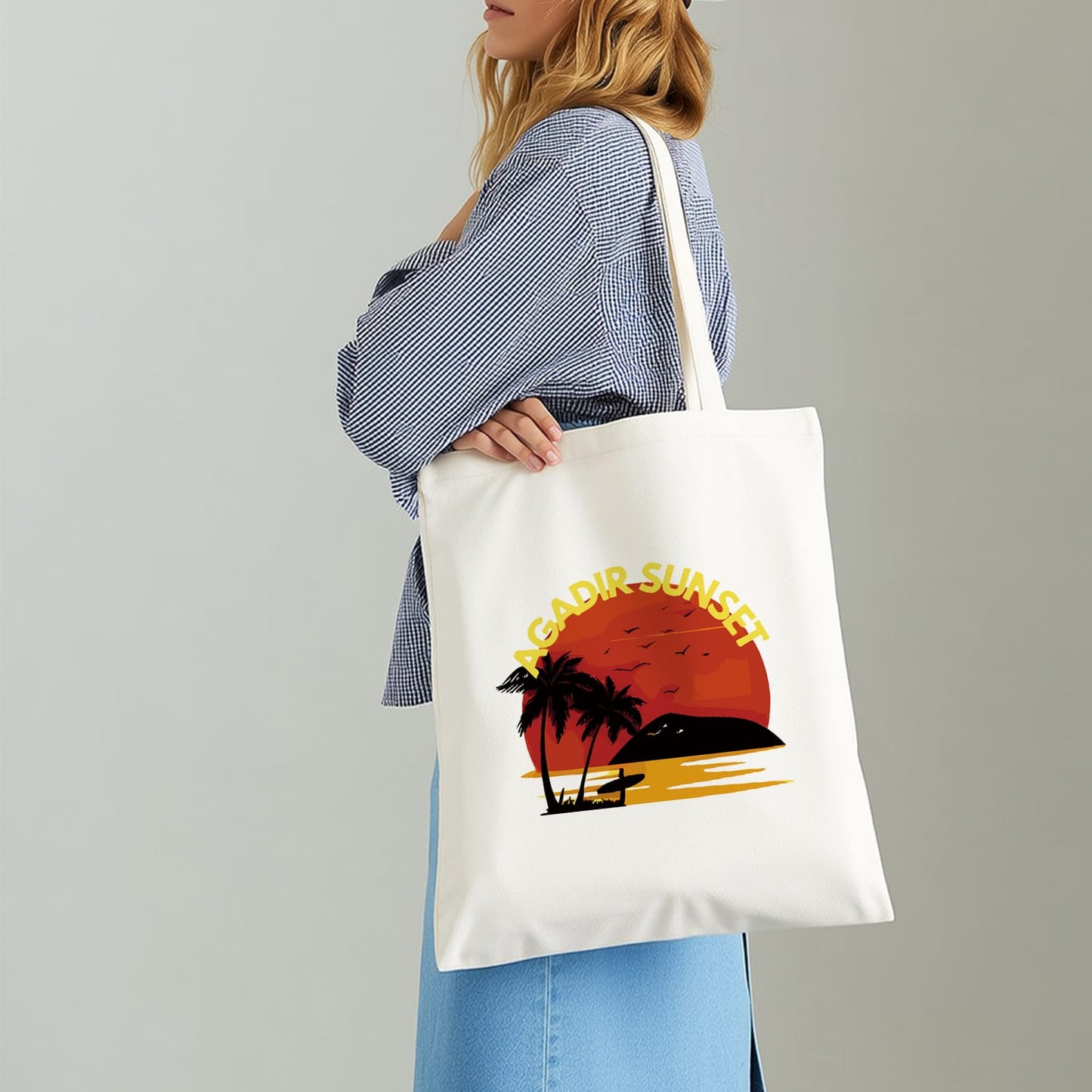 Paint by Numbers - DIY Totebag | Gadir Sunset