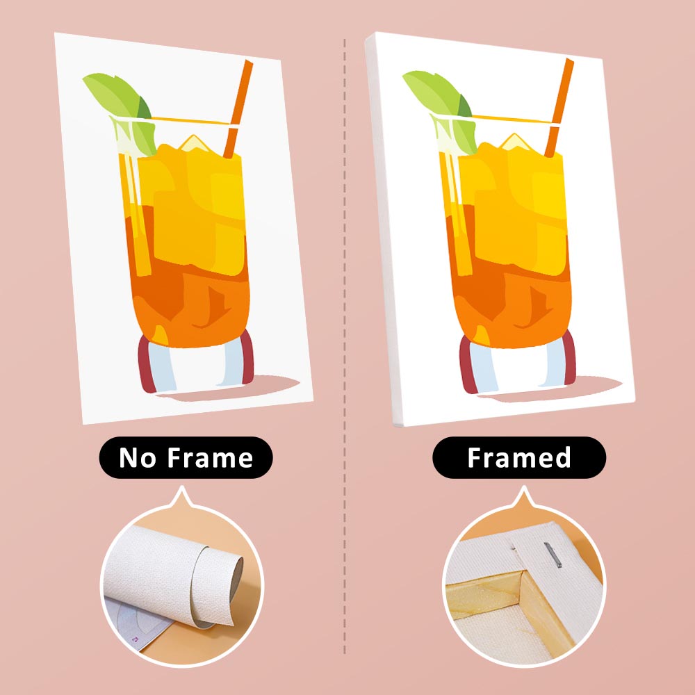 Paint by Numbers – 6 Mini Paintings | Minimalist Cocktail Glasses Set