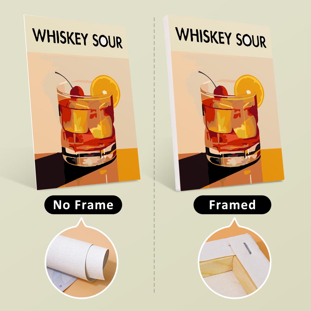 Paint by Numbers – 6 Mini Paintings | Signature Cocktails Set