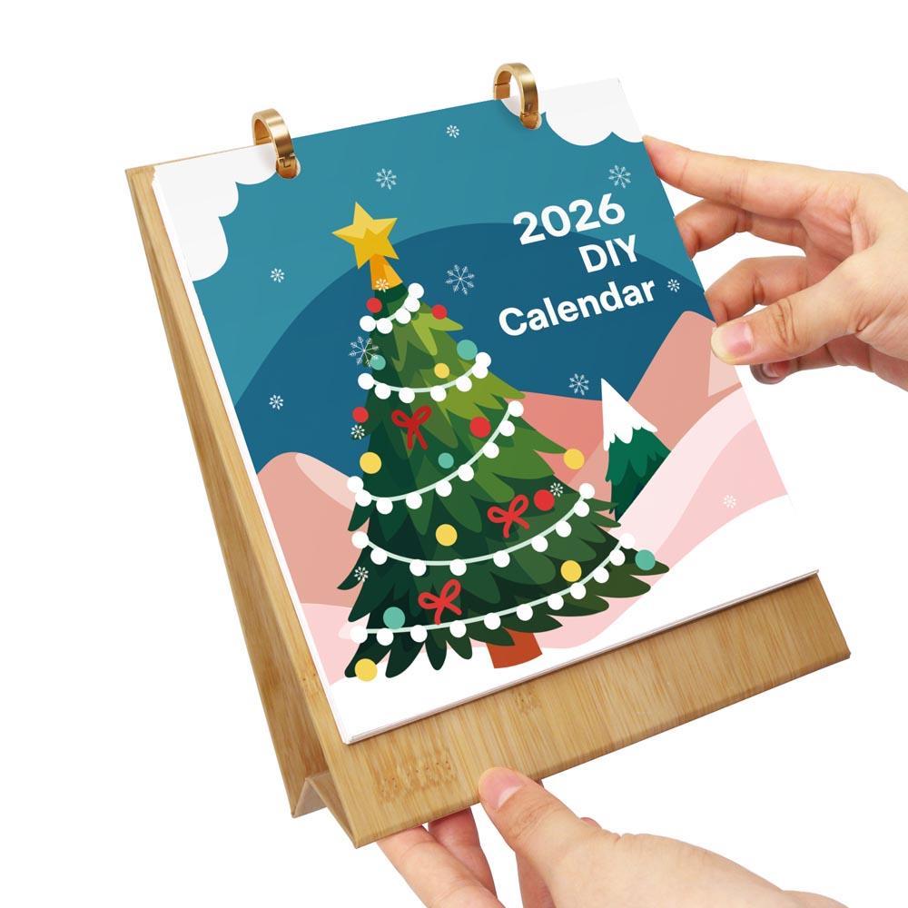 Paint by Numbers - 2026 Desk Calendar - Christmas Joy