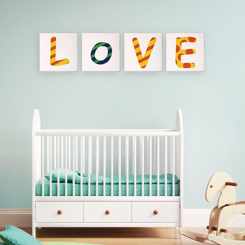 Paint by Numbers β Alphabet Painting Kit | A to Z Jungle Stripes & Dots