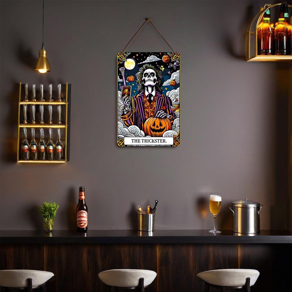 Paint by Numbers – Halloween Skeleton Art | The Trickster Night
