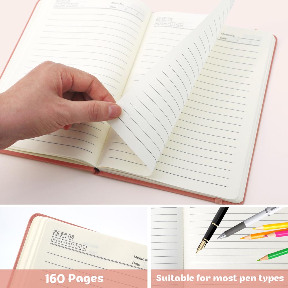 Paint by Numbers Hardcover Journal Notebook - Mojito Cocktail