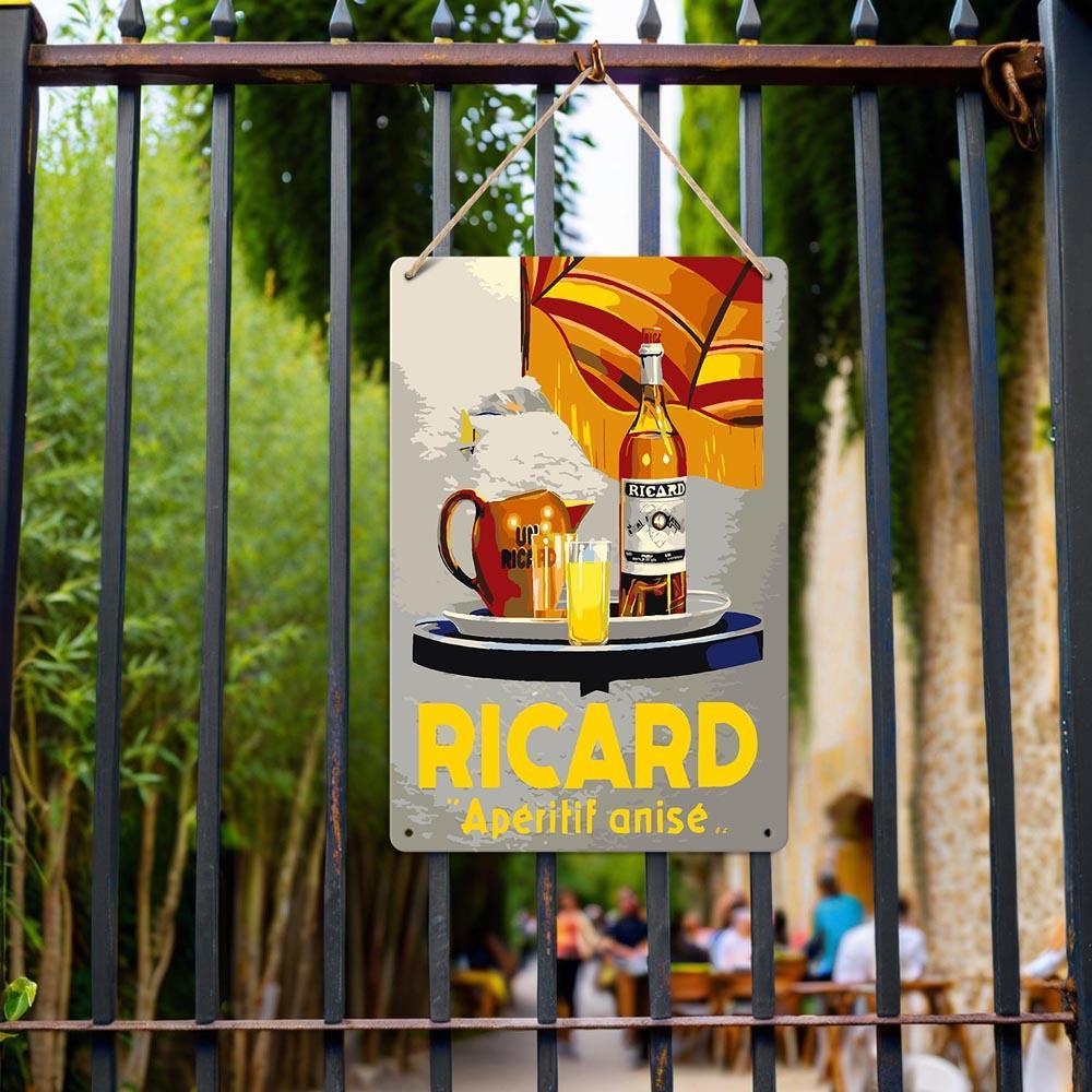 Paint by Numbers – Vintage Metal Bar Art | Ricard Apéritif