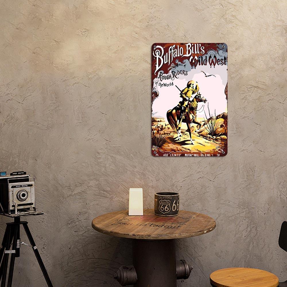 Paint by Numbers – Vintage Bar Art | Buffalo Bill’s Wild West