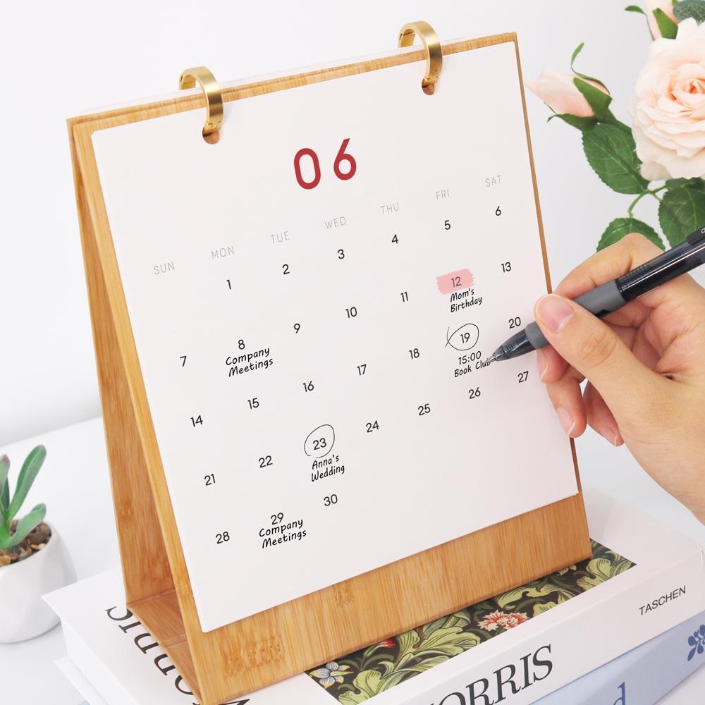 Paint by Numbers - 2026 Desk Calendar - Christmas Cheer