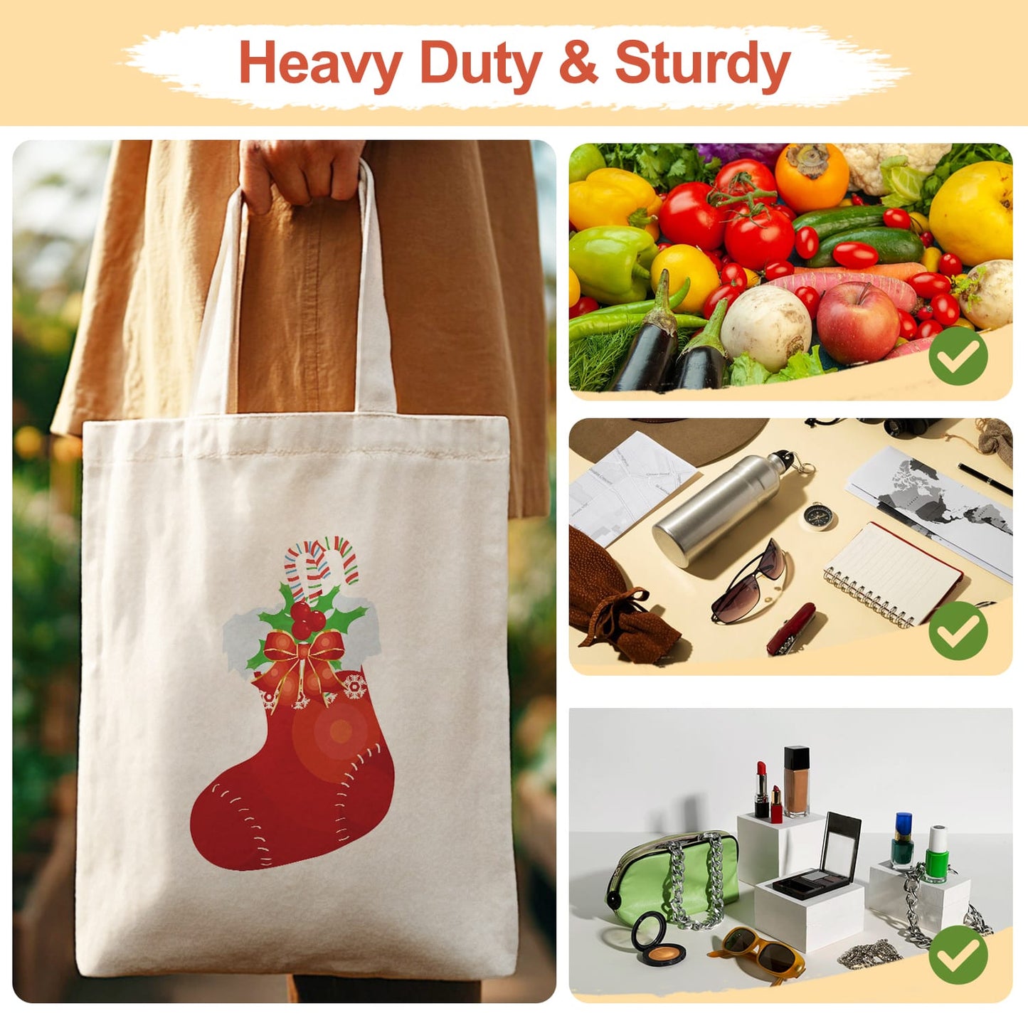 Paint by Numbers – DIY Totebag | Christmas Stocking