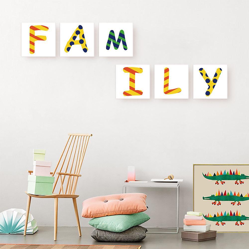Paint by Numbers β Alphabet Painting Kit | A to Z Jungle Stripes & Dots