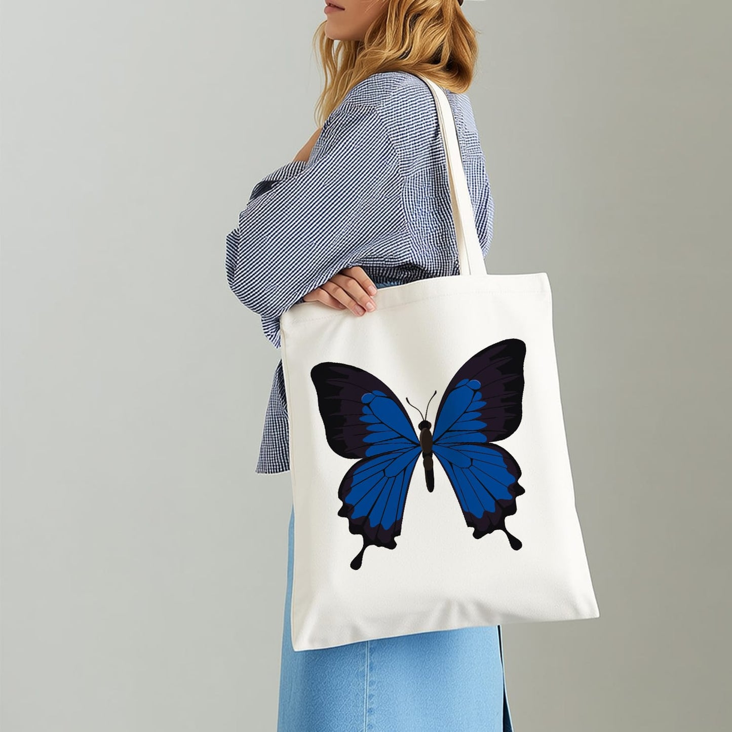 Paint by Numbers – DIY Totebag | Blue Majesty