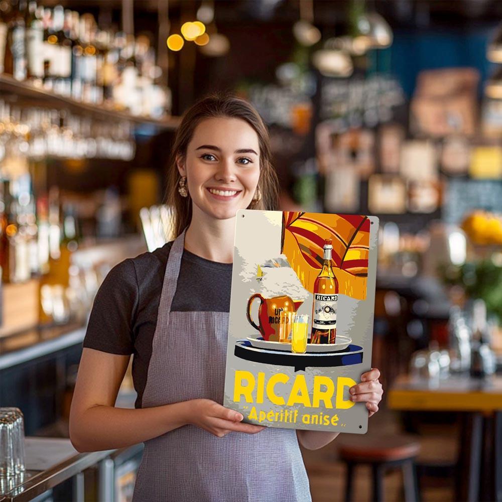 Paint by Numbers – Vintage Metal Bar Art | Ricard Apéritif