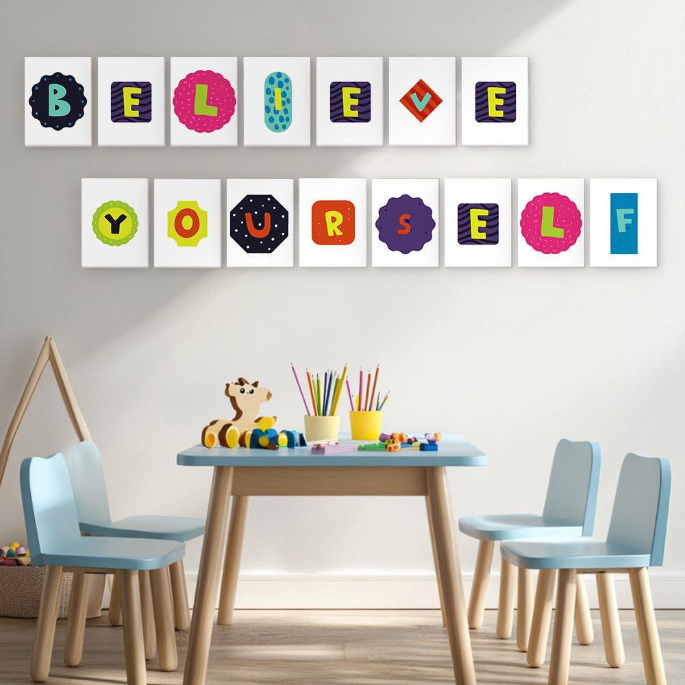 Paint by Numbers β Alphabet Painting Kit | A to Z Color Pop Letters