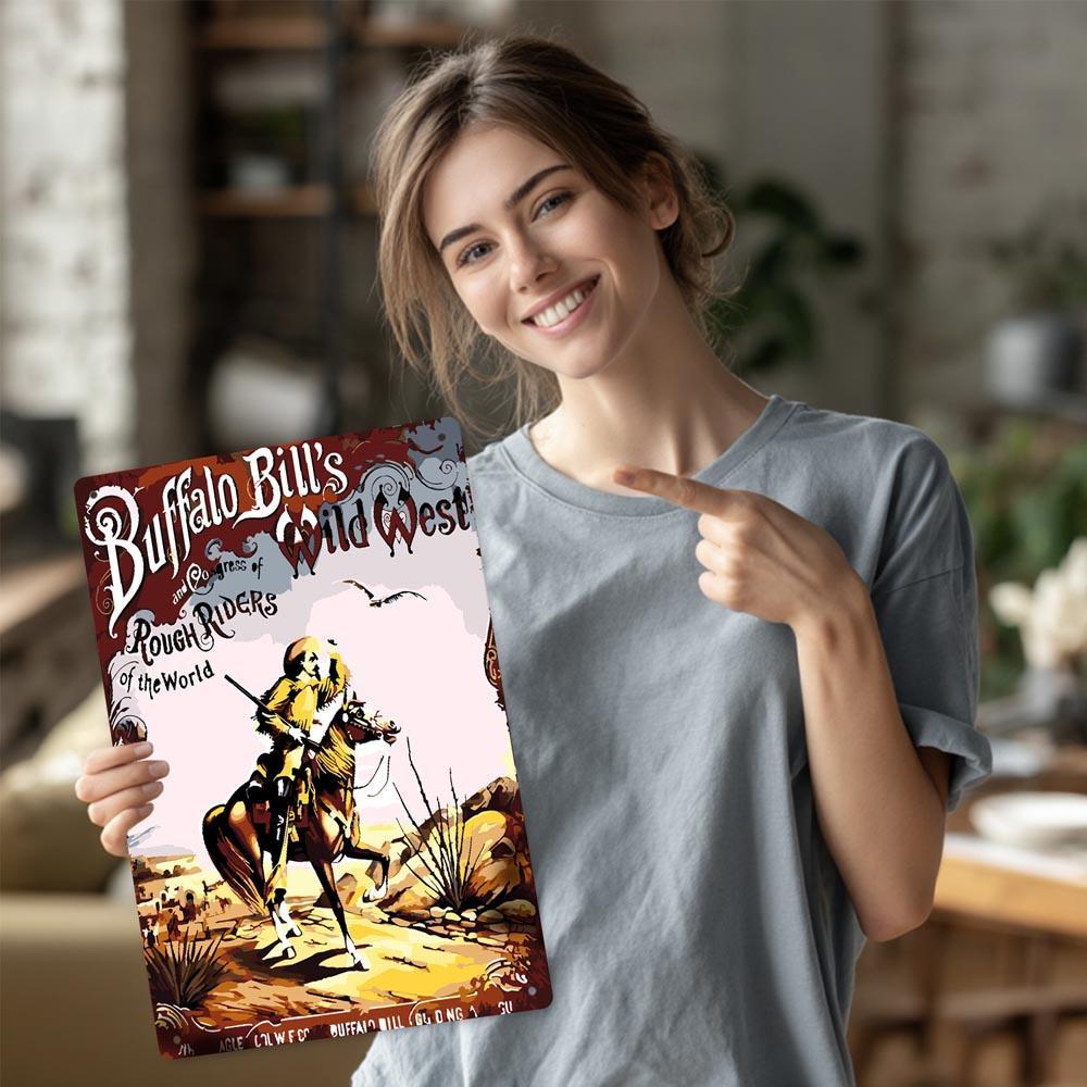 Paint by Numbers – Vintage Bar Art | Buffalo Bill’s Wild West