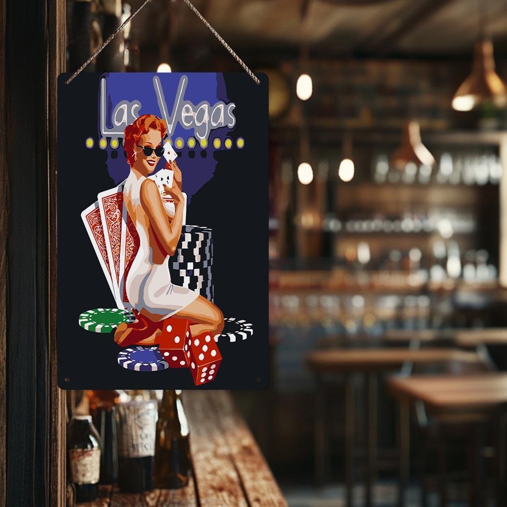Paint by Numbers – Vintage Casino Art | Las Vegas Lady