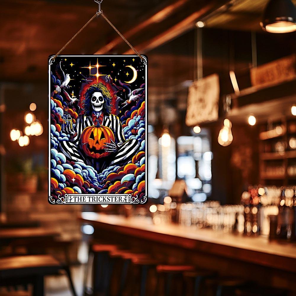Paint by Numbers – Halloween Skeleton Art | The Trickster Moon