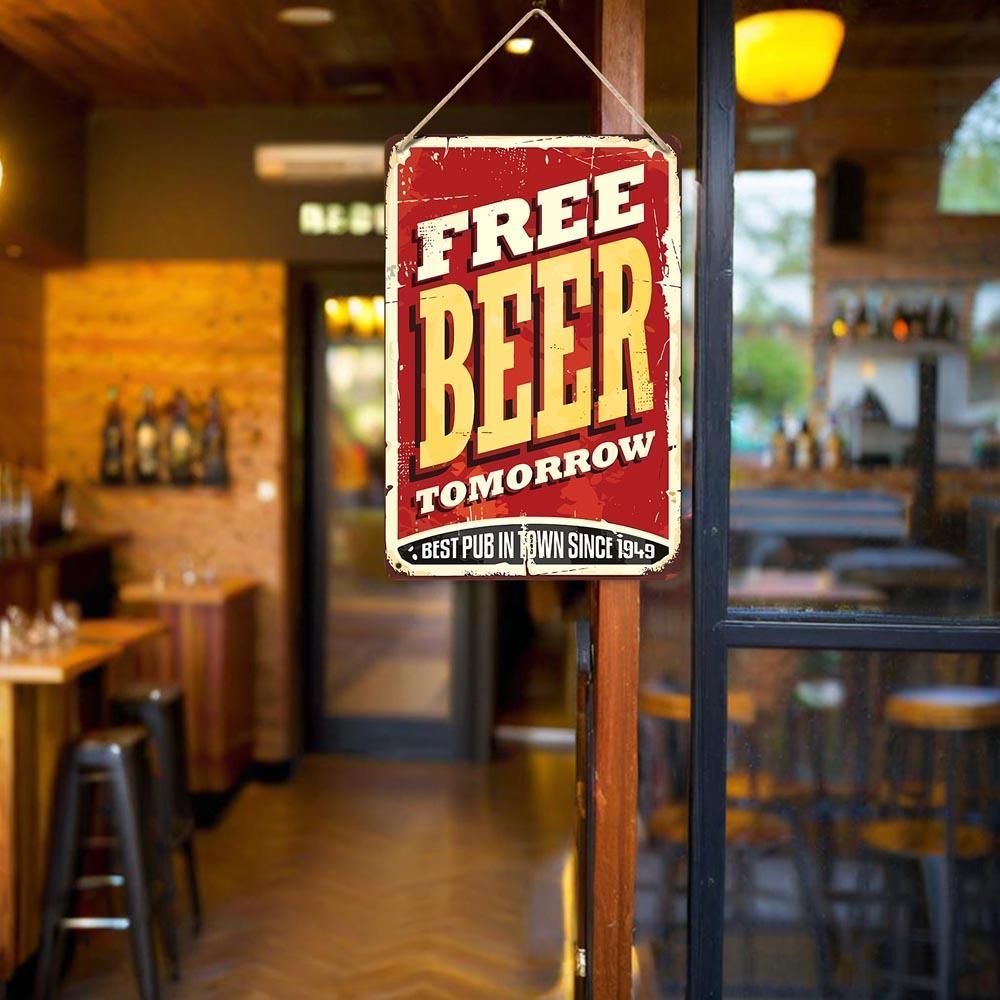 Paint by Numbers – Vintage Metal Bar Art | Free Beer Tomorrow