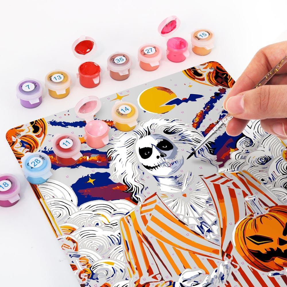 Paint by Numbers – Halloween Bar Art | The Rickster
