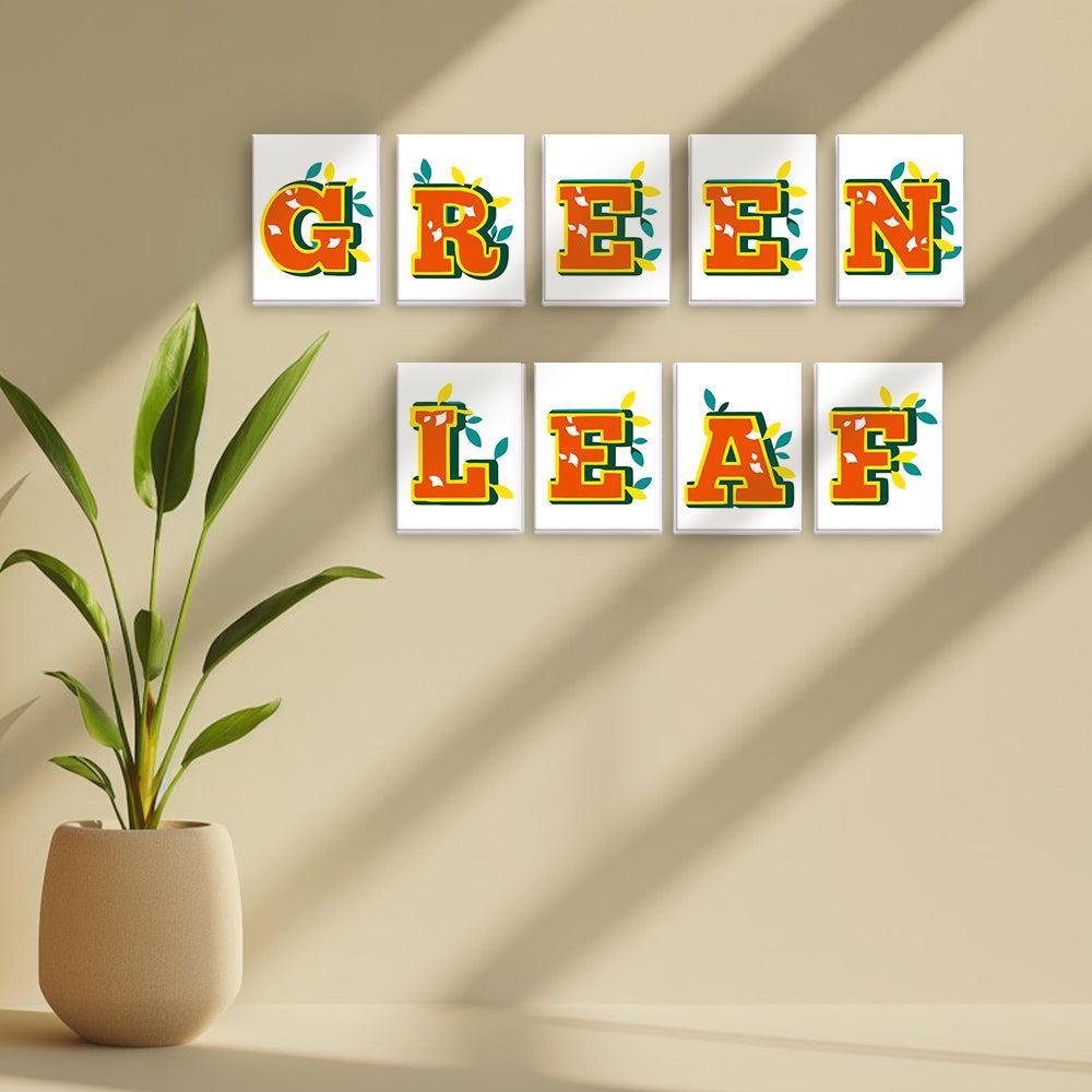 Paint by Numbers – Alphabet Painting Kit | Citrus Garden Letters A–Z