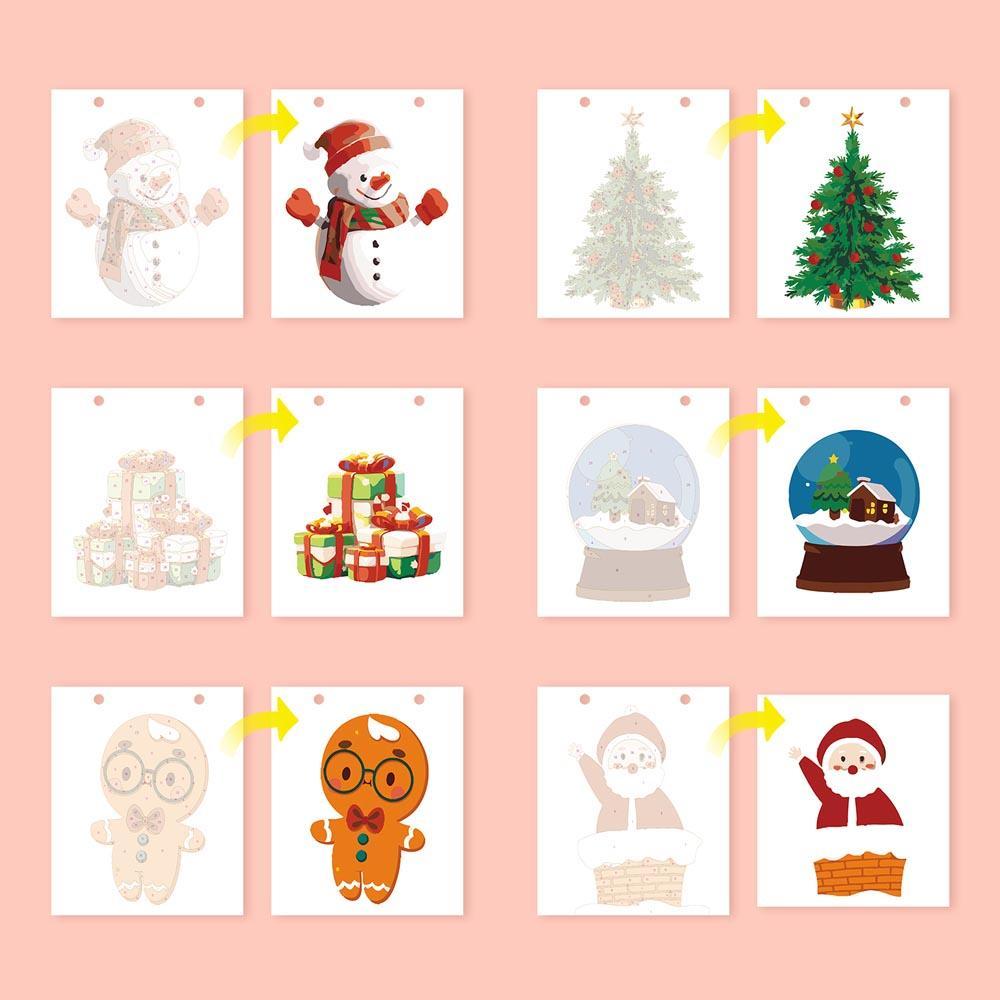 Paint by Numbers - 2026 Desk Calendar - Christmas Cheer