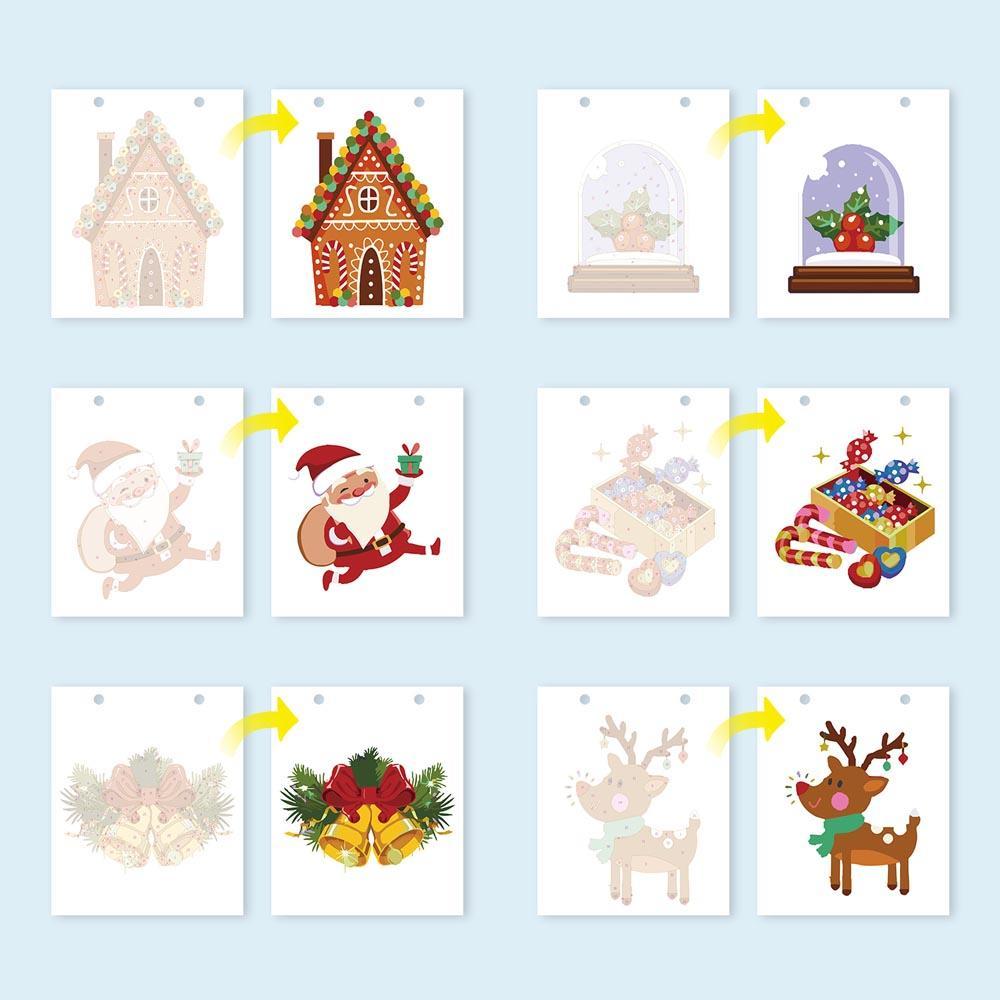 Paint by Numbers - 2026 Desk Calendar - Christmas Joy