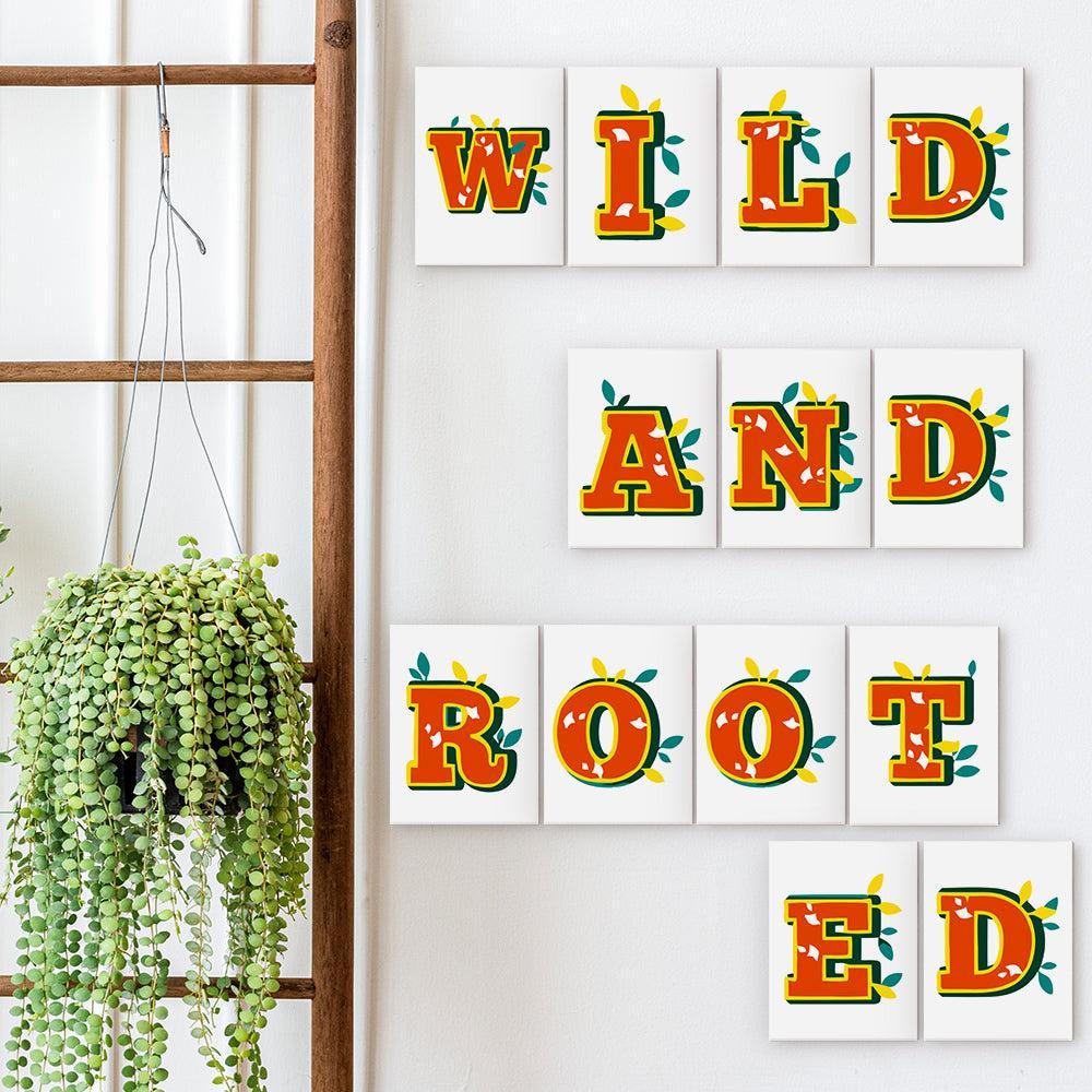 Paint by Numbers – Alphabet Painting Kit | Citrus Garden Letters A–Z