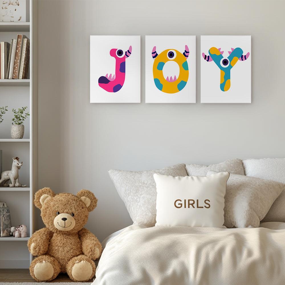 Paint by Numbers – Alphabet Painting Kit | Color Pop Monster Letters A–Z