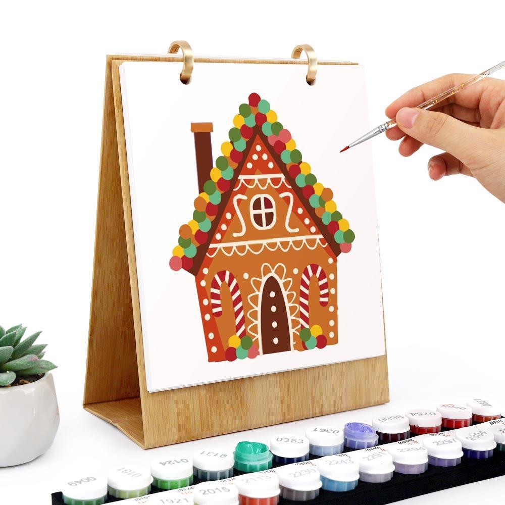 Paint by Numbers - 2026 Desk Calendar - Christmas Joy