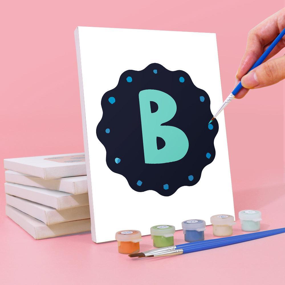 Paint by Numbers β Alphabet Painting Kit | A to Z Color Pop Letters