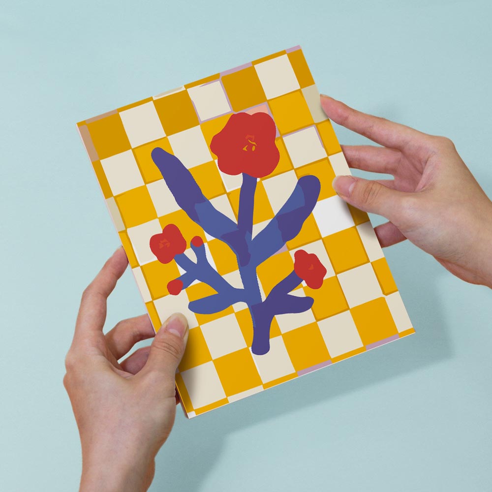Paint by Numbers – 6 Mini Paintings | Modern Floral Pop Art Set
