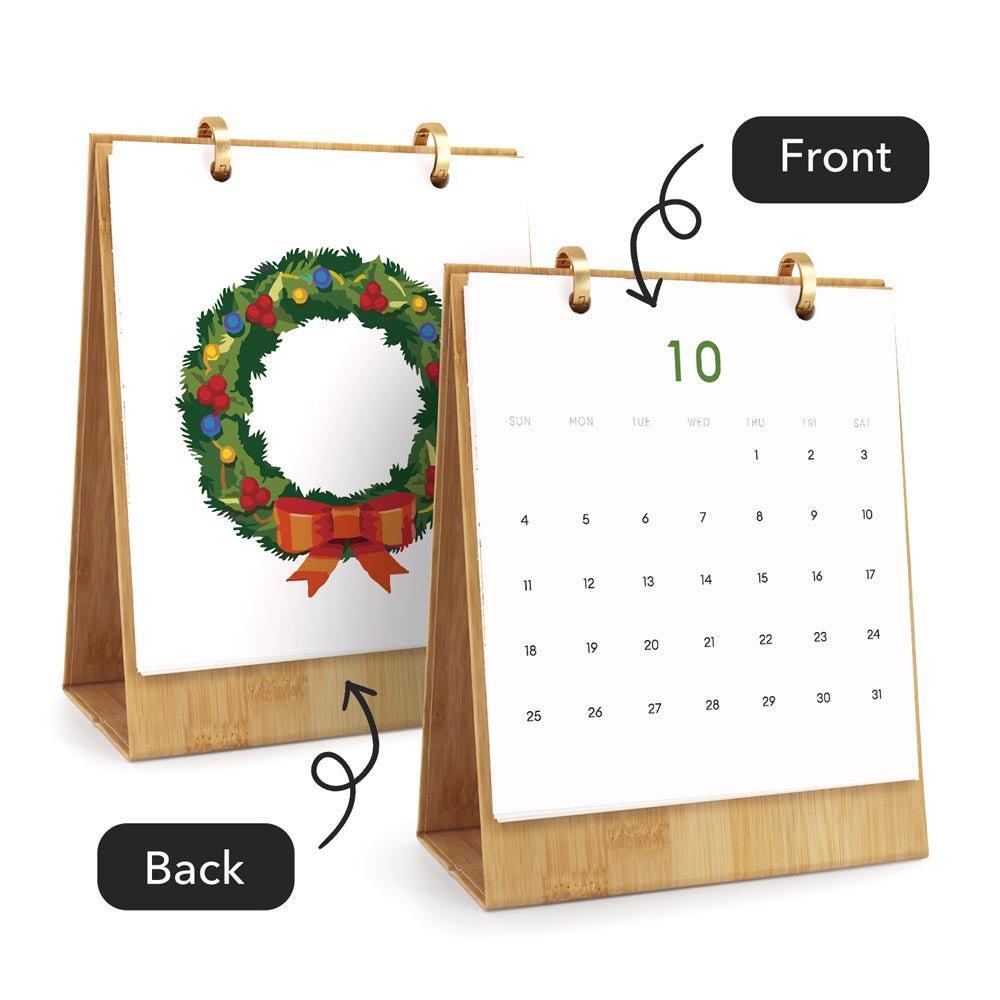 Paint by Numbers - 2026 Desk Calendar - Christmas Joy