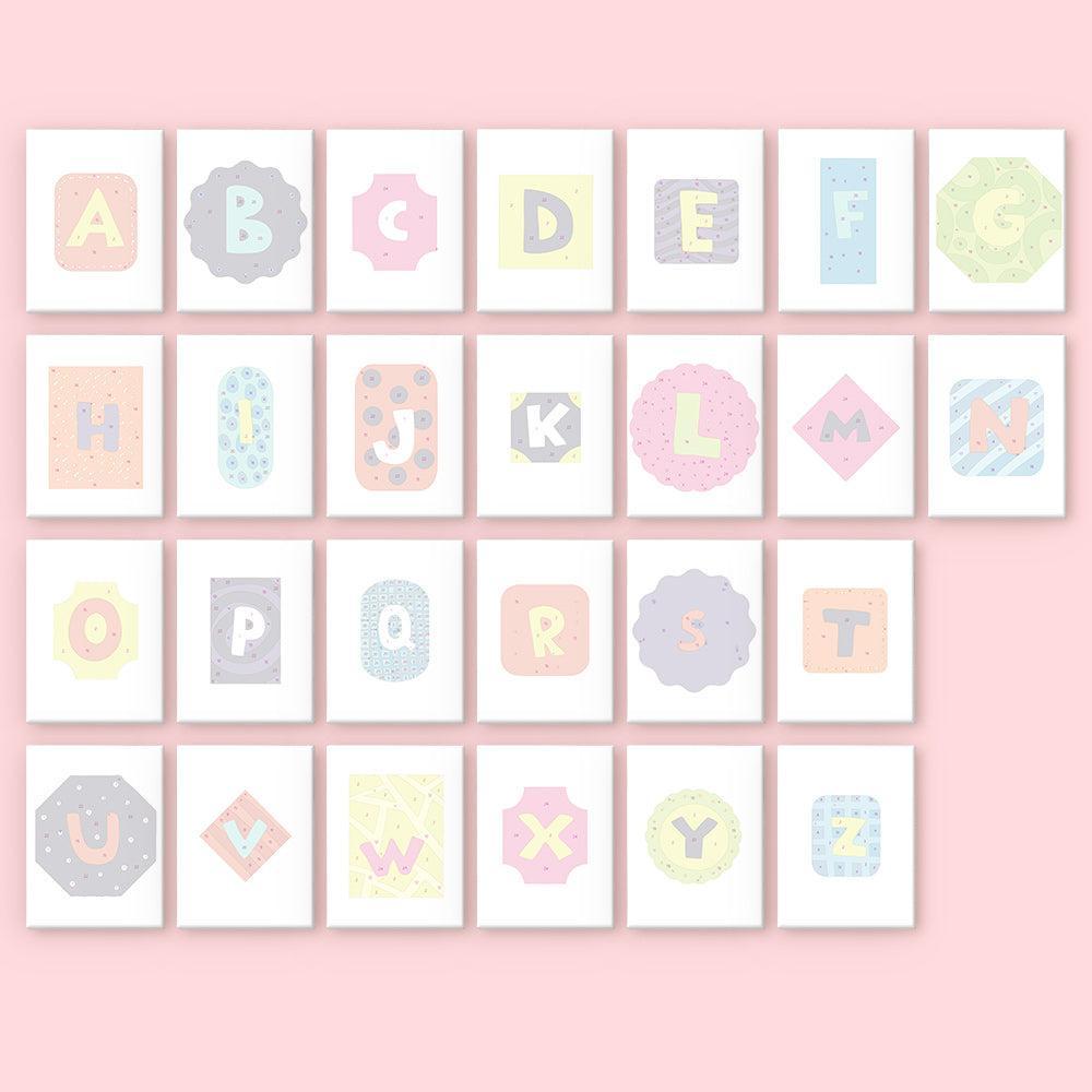 Paint by Numbers β Alphabet Painting Kit | A to Z Color Pop Letters