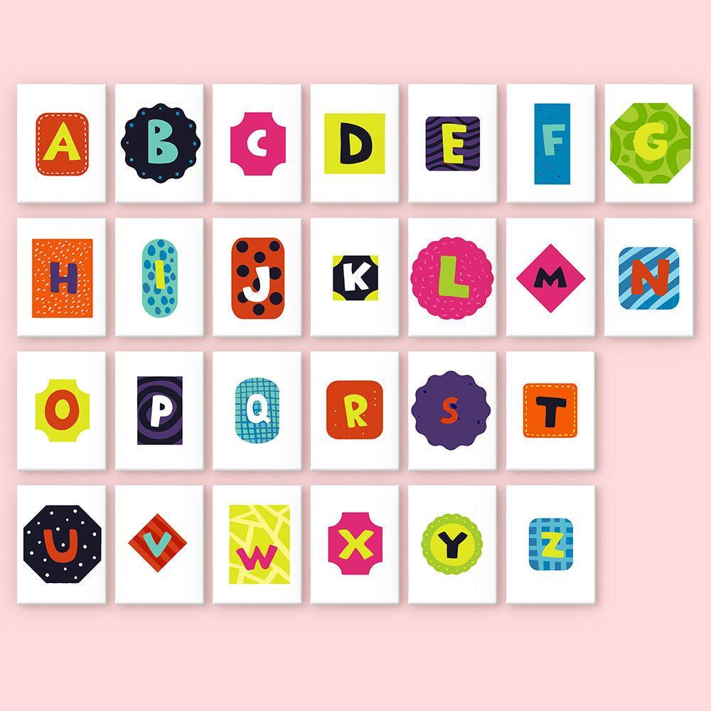 Paint by Numbers β Alphabet Painting Kit | A to Z Color Pop Letters