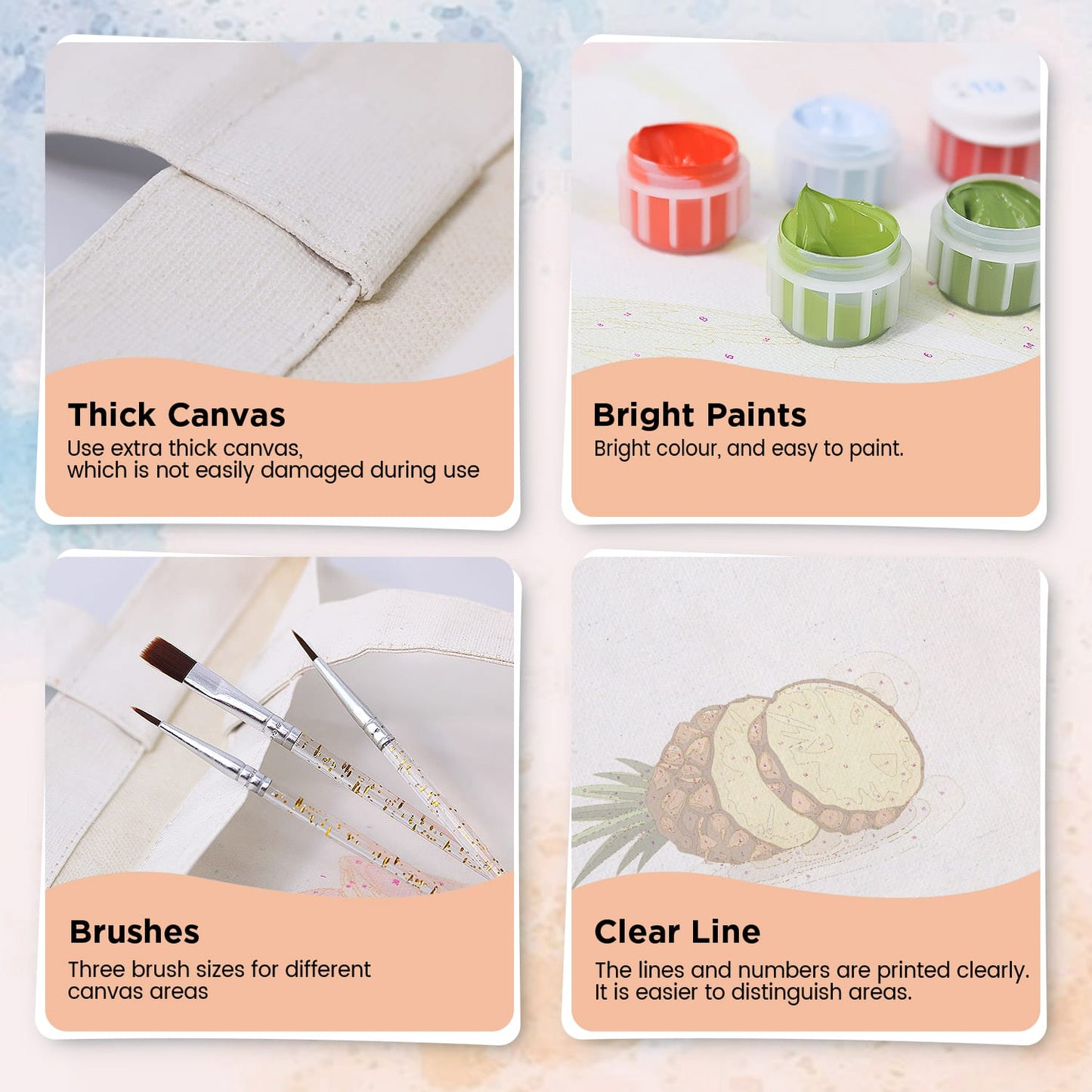 Paint by Numbers - DIY Totebag | Pineapple Twist