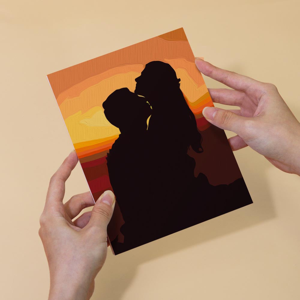 Paint by Numbers – 6 Mini Paintings | Sunset Romance Set