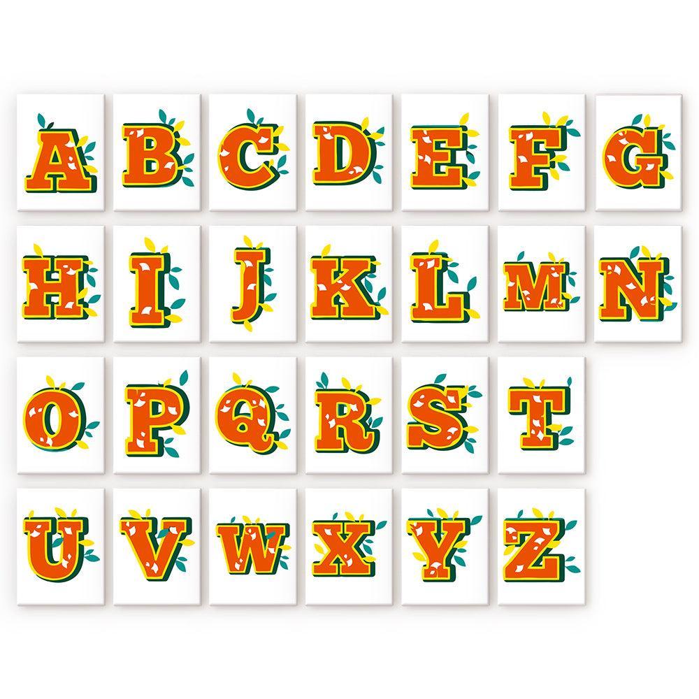 Paint by Numbers – Alphabet Painting Kit | Citrus Garden Letters A–Z