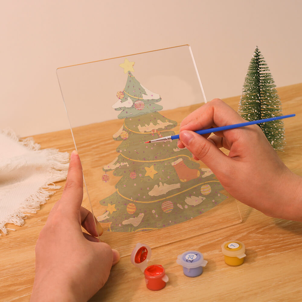 Paint by Numbers - Christmas Light | Christmas tree