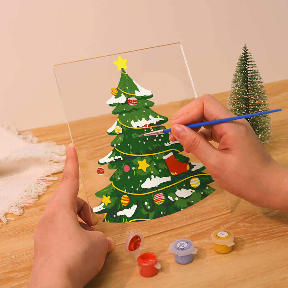 Paint by Numbers - Christmas Light | Christmas tree