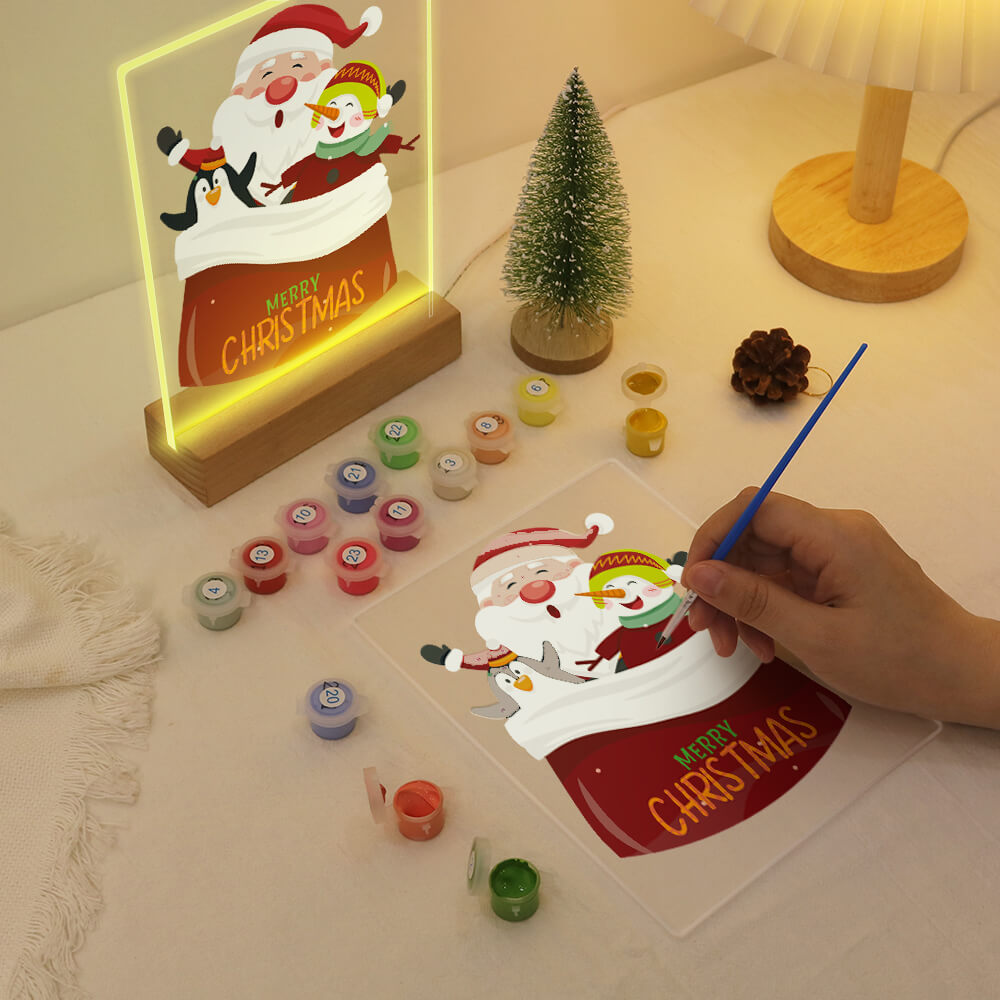 Paint by Numbers - Christmas Light | Merry Christmas