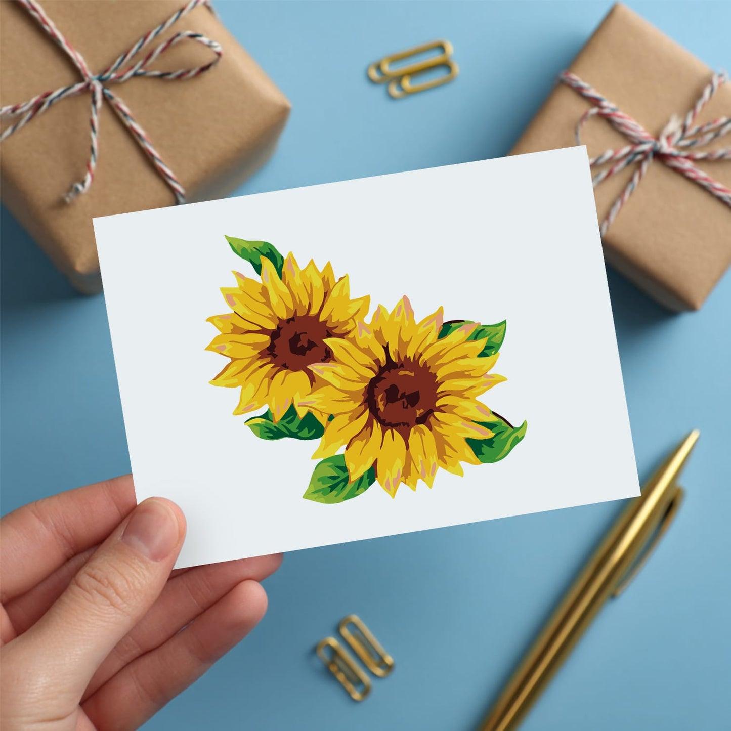 Paint by Numbers – Postcard | Blooming Florals
